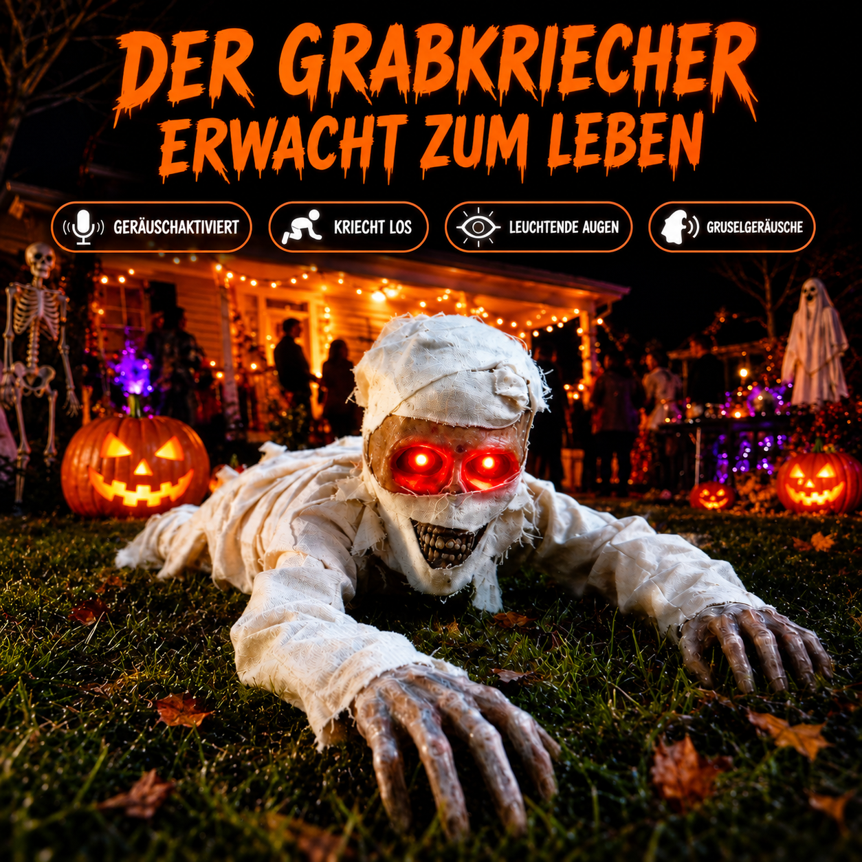 Die Halloween-Party, über die alle reden.